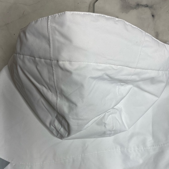 NEW COLUMBIA THERMAL COIL JACKET LARGE White Grey - Picture 10 of 12
